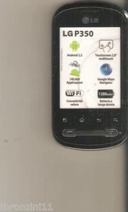 FINTO TELEFONO DA VETRINA - DUMMY - LG P350 (IS NOT A PHONE) - Picture 1 of 1