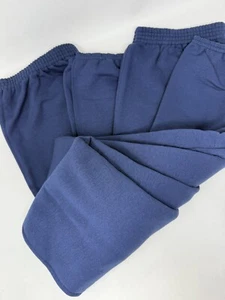 Hanes LOT OF 2 Jogger Sweats Youth Size XLARGE (16-18) -Navy- *NEW* - Picture 1 of 4