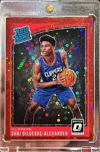 2018-19 Optic Shai Gilgeous Alexander Rated Rookie Red Fast Break /85 RC #162 - Picture 1 of 1
