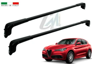 5501+80 Barras de Techo Tronco Gev Alfa Stelvio (17 Sin Barandilla - Imagen 1 de 12