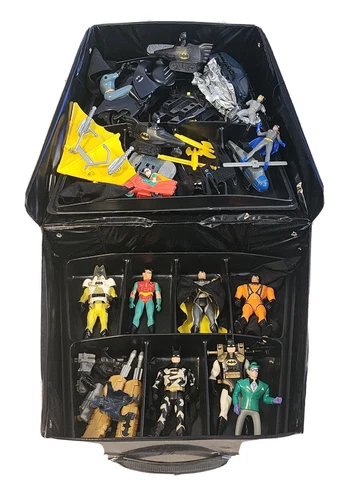 Vintage Batman The Animated Series Collectors Case with Batman & Robin & More! Cover