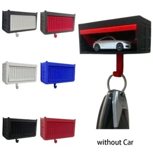Creative Car Garage Key Holder with Opening Door Car Key Hook Rack Entryway - Picture 1 of 14