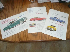 Tres anuncios impresos vintage 1950 por un precio - Imagen 1 de 1