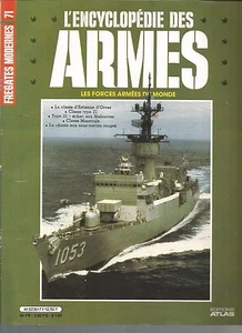 ENCYCLOPEDIE DES ARMES N°71 CLASSE D'E. D'ORVES / CLASSE TYPE 21 / MALOUINES - Foto 1 di 1