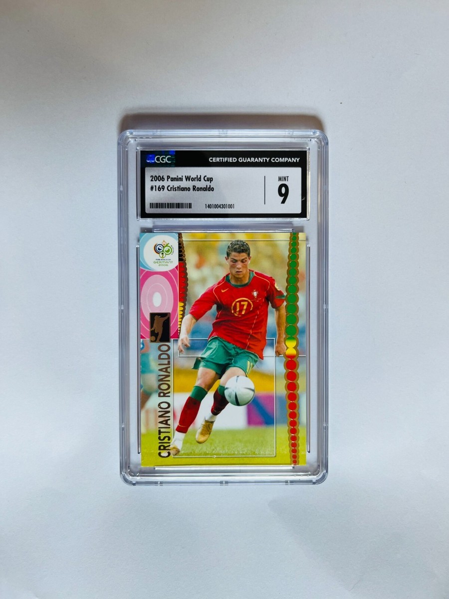 2006 Panini FIFA World Cup Germany Cristiano Ronaldo #169 2006 Panini FIFA World Cup Germany Cristiano Ronaldo #169