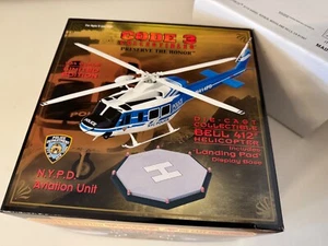 Code 3 #12603 NYPD Bell 412 Hubschrauber 1/64 - Bild 1 von 5