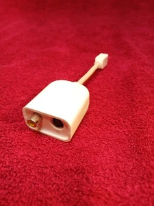 Apple Mini VGA to RCA S-video AV Cable Adapter 603-2650 - Picture 1 of 8
