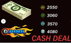 2244-4000 Cash ??Legit 8 Ball Coins Pool Billard Online Game Pc Phone Ios Androi