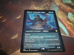 Mtg. Eligeth, Crossroads Augur, Etched Foil, Commander Legends. Packfrisch! - Bild 1 von 2