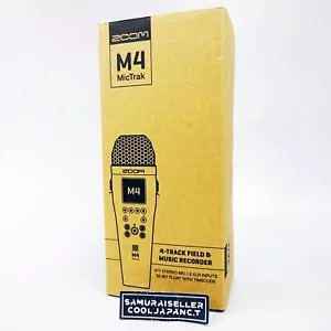 Zoom M4 MicTrak Handheld Stereo Microphone 4Track Recorder from Japan New - Picture 1 of 17