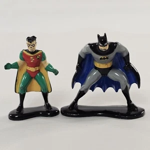 Ertl 1992 Metal Diecast Batman And Robin Figures Vintage 2" Read Description - Picture 1 of 7