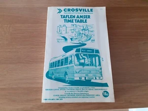 crosville timetable, clwyd, dyfed, gwynedd,powys oswestry areas - Picture 1 of 2