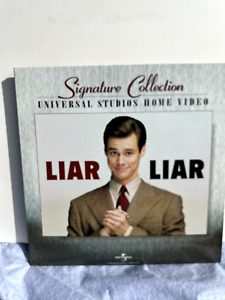 Liar Liar Jim Carrey Signature Ed. Laserdisc  2-disc Vintage 1990's Pre-Owned