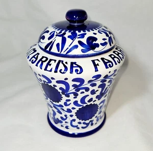 Amareisa Fabbri Bologisa Hand Painted Crock Artist Signed Maioliche Deruta/Italy - Picture 1 of 20