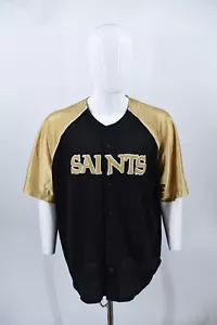 Vintage New Orleans Saints Stitched Button Front Jersey - 2XL - NFL Brand - Picture 1 of 19