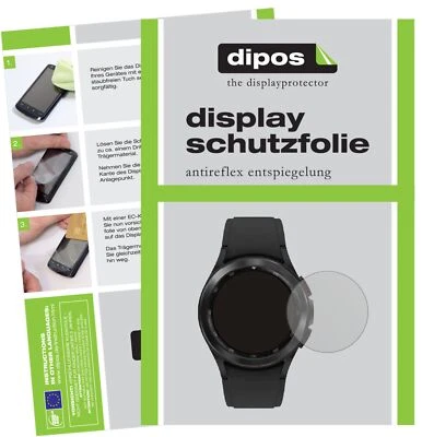 DIPOS 5x Screen Protector for Samsung Galaxy Watch 4 Classic (42 mm) Protection Anti