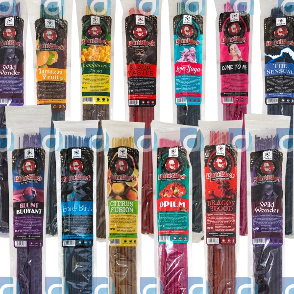 Blunt Black 19" Jumbo Incense Sticks Air Freshener, Bulk Discount, YOU CHOOSE - Image 1 of 1