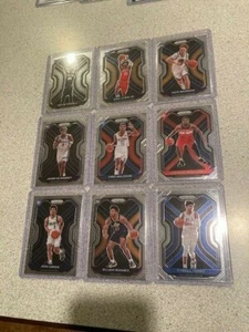 2021 Prizm Theo Maledon Nico Mannion Kira Lewis Jr rookie card lot of 9 - Picture 1 of 5