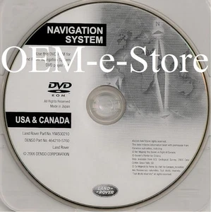 2005 Land Range Rover & Sport Supercharged HSE Navigation NAV DVD Map U.S Canada - Picture 1 of 2
