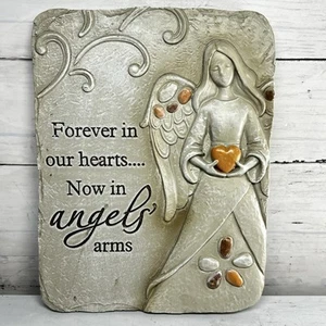 New Ganz Hanging Wall Plaque Memorial Bereavement “Forever In Our Hearts..” - Picture 1 of 7