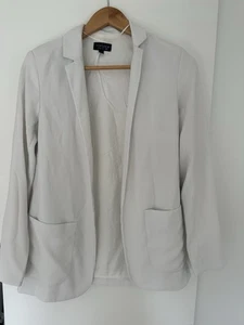 Women’s White Topshop Blazer - UK Size 8 - Picture 1 of 2
