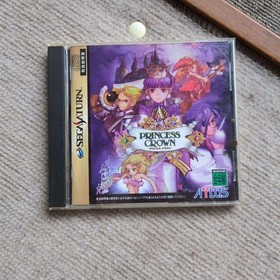 PRINCESS CROWN Sega Saturn 0985 ss