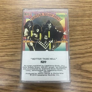 Hotter Than Hell by Kiss (Cassette, May-1989, Casablanca/Universal) Preowned - Picture 1 of 4