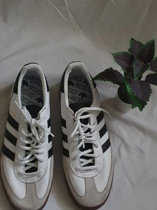 Adidas Handball Spezial Sneaker | Herren UK 9 EU 43 1/3 | Weiß IE3403 Retro Schuhe - Bild 1 von 9