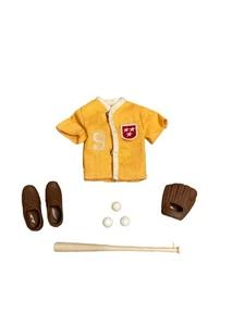 Big Jim Action Figure Baseball Uniform With Original Accessories 1970s - Picture 1 of 5