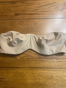 Lilyette Minimizer Trägerloser BH 36C Rückenglättend Hellbraun Satin Bügel 0939 - Bild 1 von 9