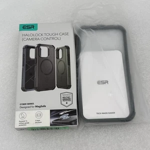 ESR per iPhone 16 Pro Custodia 23FT Grado Militare Protezione Goccia Magnetica Verde - Foto 1 di 8