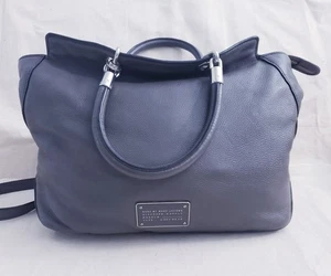 Borsa a tracolla e manico Marc by Marc Jacobs grigio pelle argento ferramenta - Foto 1 di 19