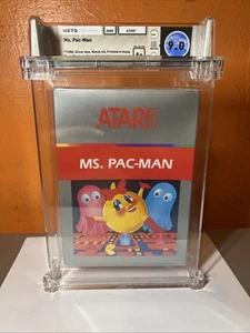 MS. PACMAN ATARI 2600 BRAND NEW FACTORY SEALED GRADED WATA 9.0 MINT SEAL A++ - Picture 1 of 7