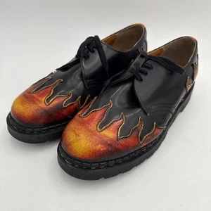 Vintage Tredair Flame Oxfords Made in England Size 13 Rare Docs Style Leather A5 - Picture 1 of 17