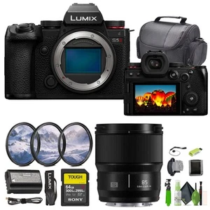 Panasonic Lumix S5II Mirrorless Camera + S 85mm f/1.8 Lens + Tripod + More - Picture 1 of 9