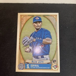 2021 Topps Gypsy Queen Baseball Card #62 Santiago Espinal RC - Picture 1 of 2