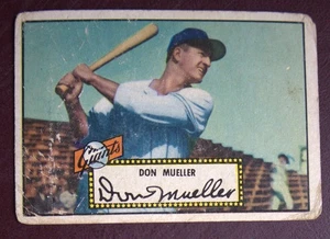 1952 Topps Chuck Diering (New York Giants) #265 niedrige Qualität - Bild 1 von 2