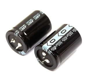 2pc Electrolytic Capacitor Snap in Can HP 560uF 400V 105℃ 2000hrs φ35x51mm SC - Picture 1 of 5