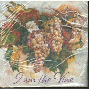 FL432 - SERVIETTEN I AM THE VINE - Bild 1 von 1