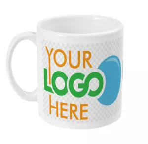 x 36 COMPANY LOGO BRAND IMAGE MARKETING GIFT SLOGAN PERSONALISED WORK MUG CUP - Picture 1 of 1