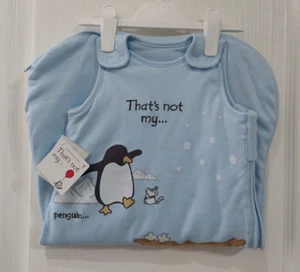 0-6 Months Baby Boys That's Not My... Blue Novelty 2.5 Tog Sleeping Bag Duvet - Picture 1 of 11