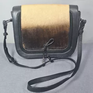 Bolso Bandolera Bolso de Mano Mimco Cuero y Piel de Vaca Como Nuevo - Imagen 1 de 19