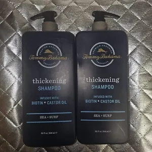 Tommy Bahama (ispessimento) shampoo biotina + olio di ricino mare + surf 32 once lotto di 2 - Foto 1 di 2