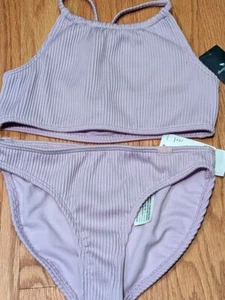 Abercrombie Kids Girls 7/8 Bikini Swimsuit NWT Purple - Picture 1 of 5