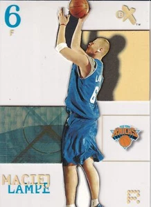 Tarjeta de novato 2003-04 Fleer E-X #94 Maciej Lampe New York Knicks - Imagen 1 de 2