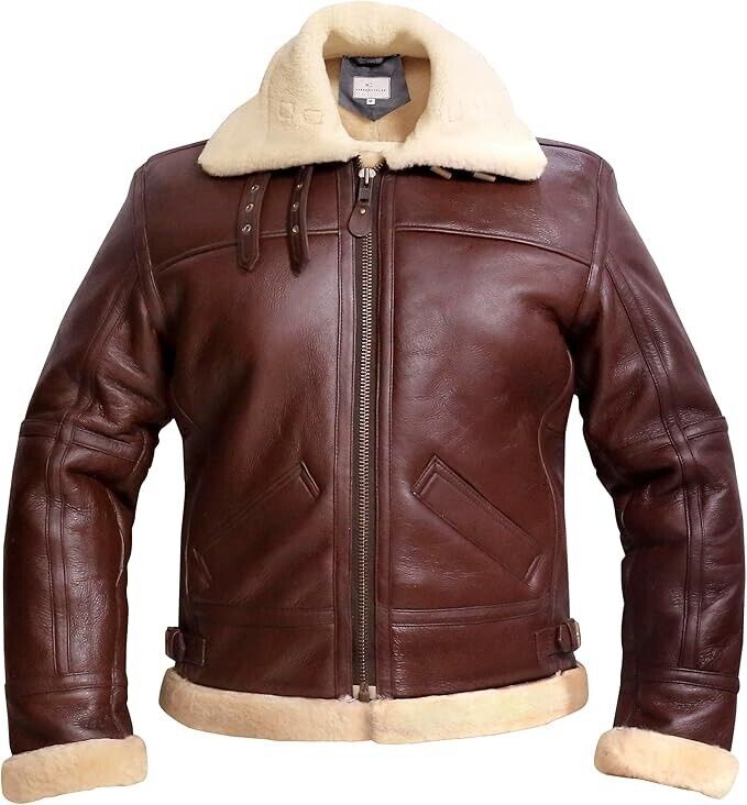 Shearling Leather Casual Vintage Outerwear Coats & Jackets Shearling Leather Casual Vintage Outerwear Coats & Jackets