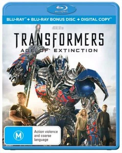 Transformers: Age Of Extinction (Blu-ray 2014) Region B Brand New Free Postage - Picture 1 of 1