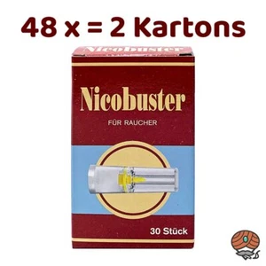 Nicobuster Zigarettenspitzen 48 Päckchen à 30 Stück = 2 Kartons - Bild 1 von 1