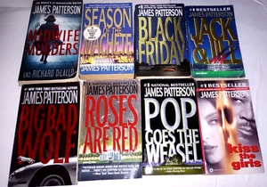 James Patterson Paperback Books - Lot of 8 Paperbacks - See Pictures for Titles - Bild 1 von 5