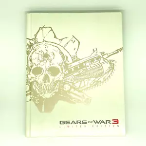 Gears of War 3 Edición Limitada Guía (2011) Tapa Dura Con Banda Sonora CD - Imagen 1 de 11